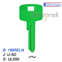 KMB056 - klucz surowy - Borkey 1895ELN
